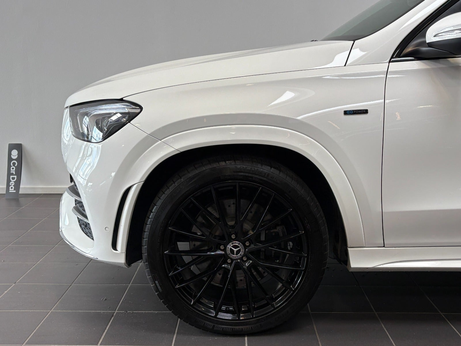 Hvid Mercedes GLE350 de fra 2021