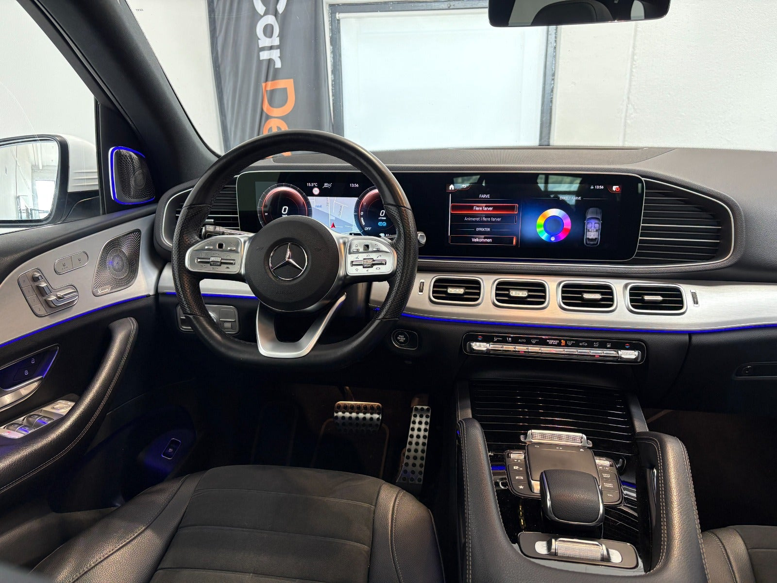 Hvid Mercedes GLE350 de fra 2021