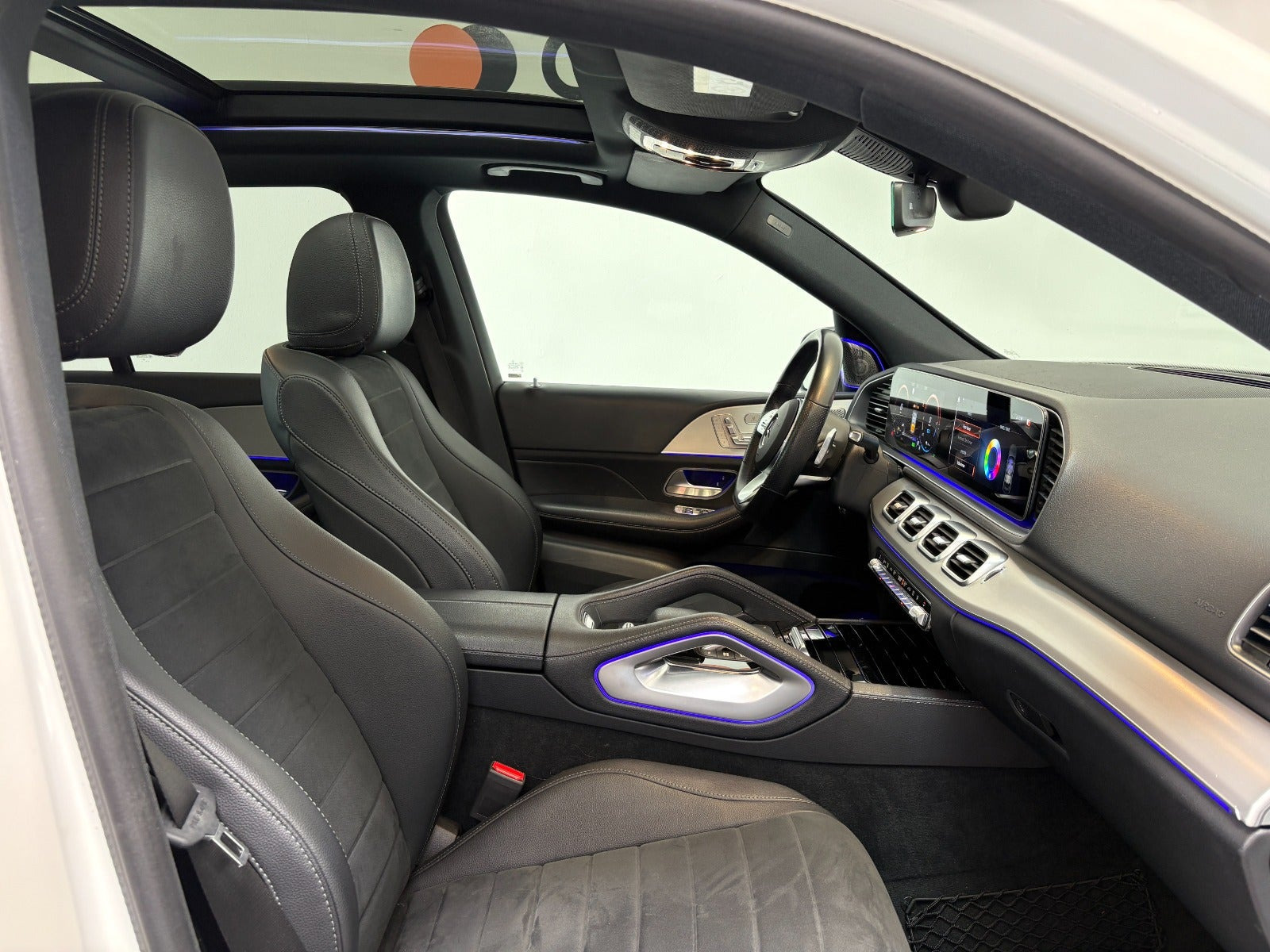 Hvid Mercedes GLE350 de fra 2021