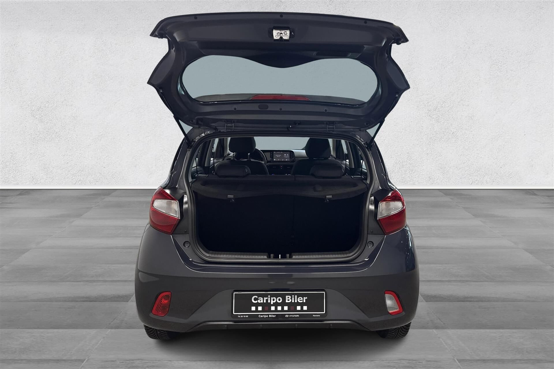 Grå Hyundai i10 fra 2025