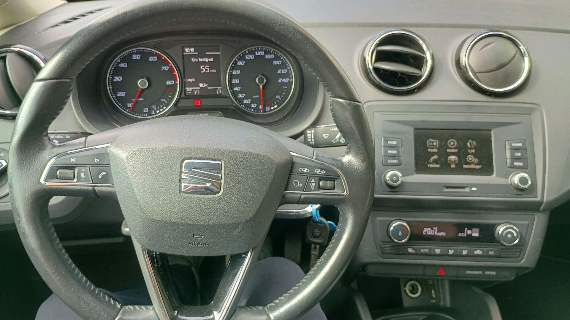 Brun Seat Ibiza fra 2016