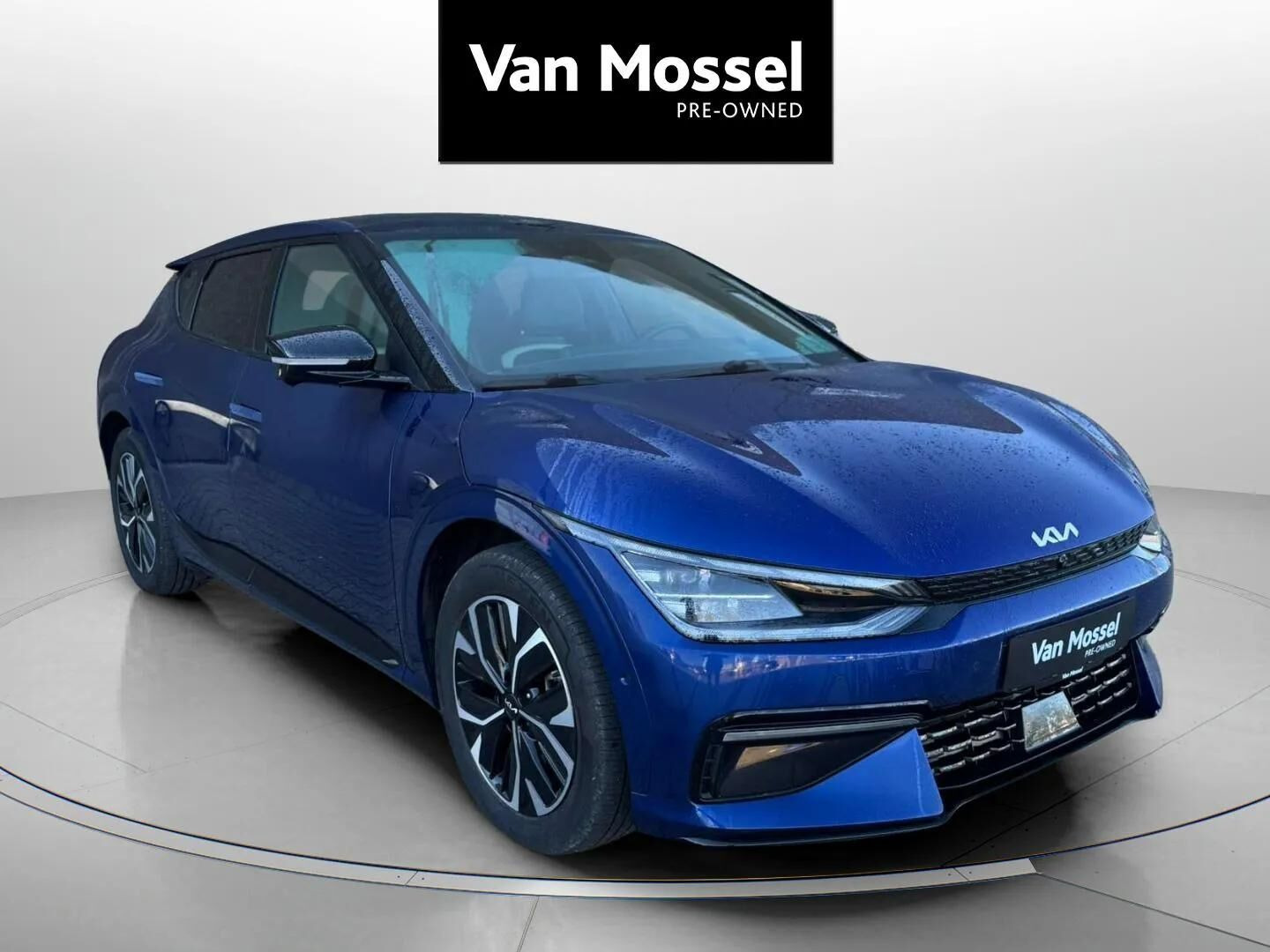 Blå Kia EV6 fra 2021