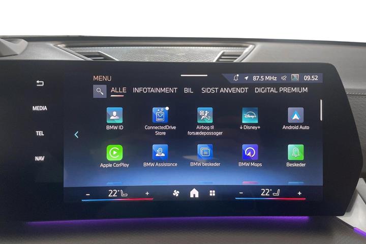 Sort BMW iX2 fra 2024
