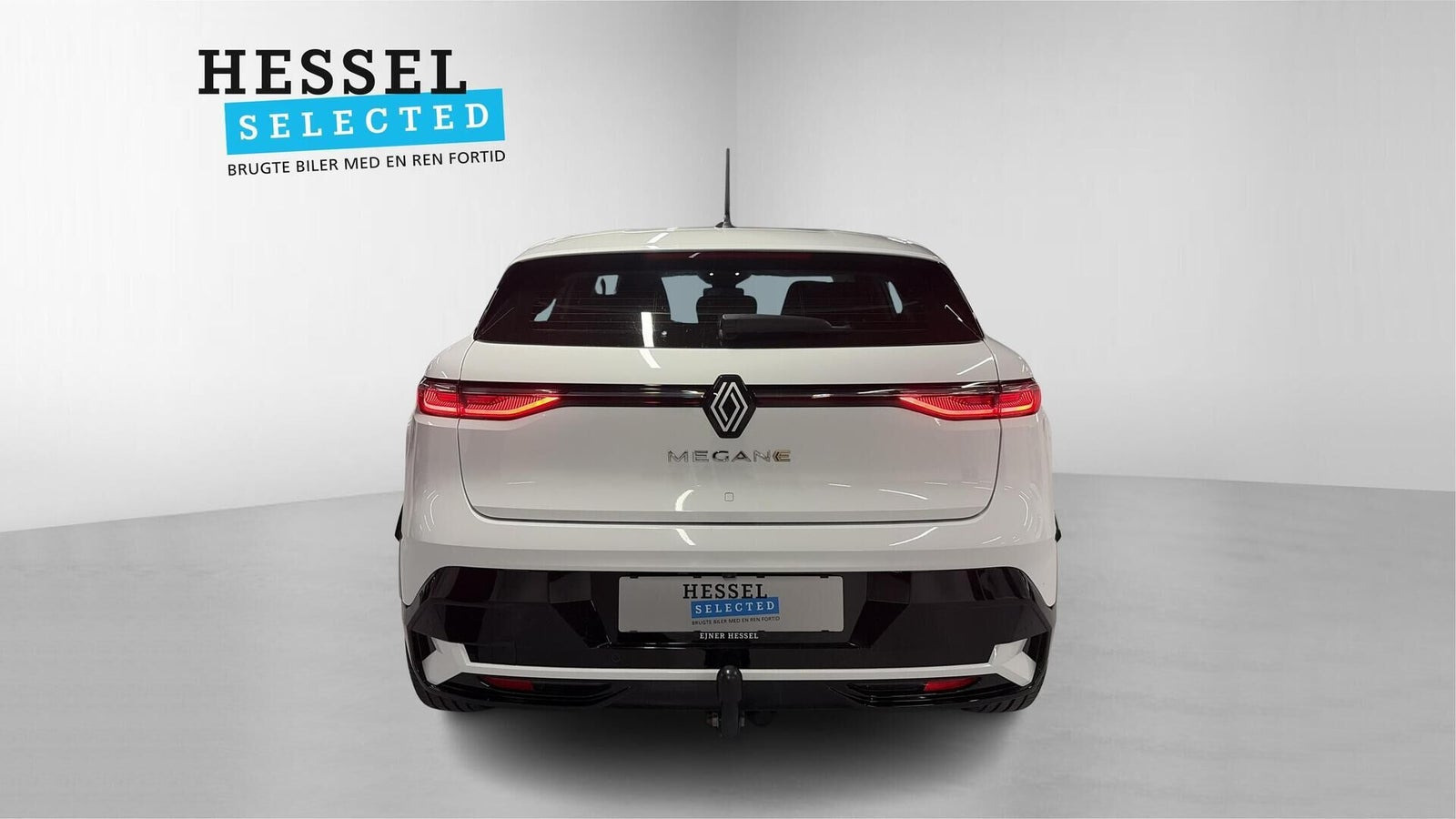 Hvid Renault Megane E-Tech fra 2023