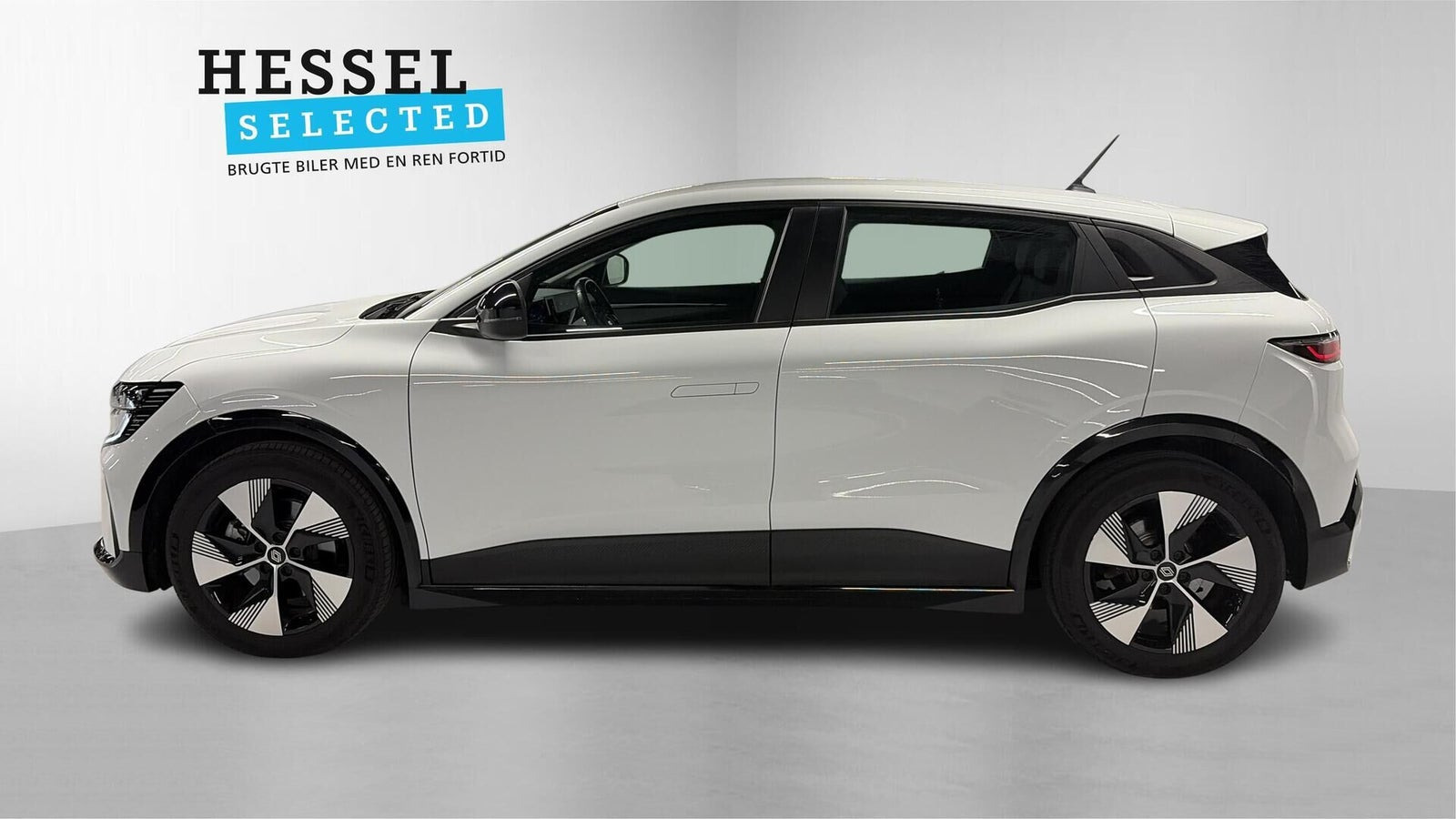 Hvid Renault Megane E-Tech fra 2023