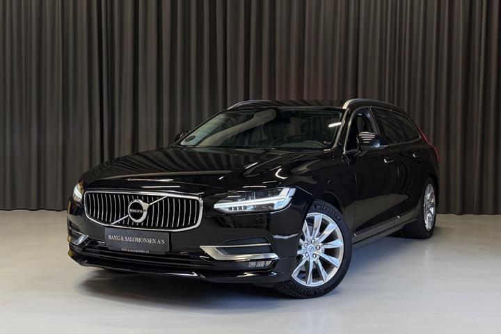 Sort Volvo V90 fra 2017