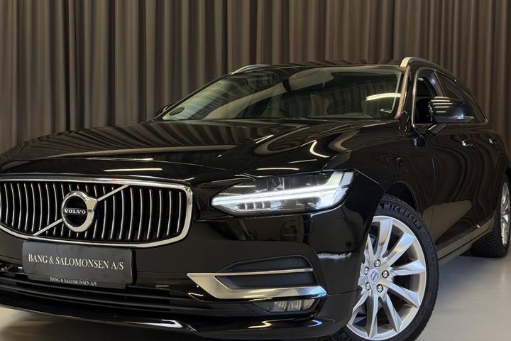 Sort Volvo V90 fra 2017