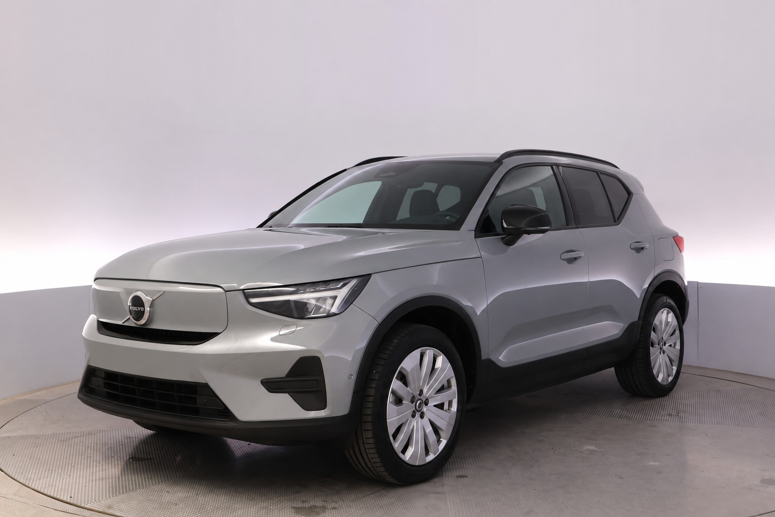 Grå Volvo EX40 fra 2025