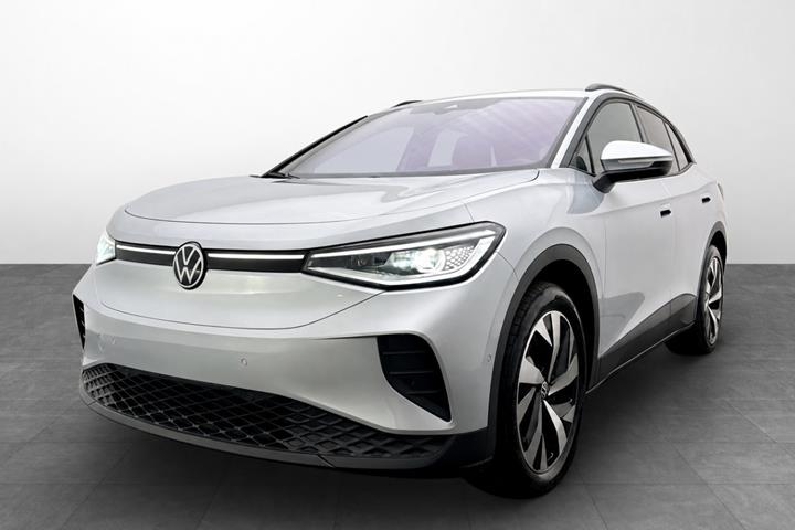 Sølv VW ID.4 fra 2025 set udefra