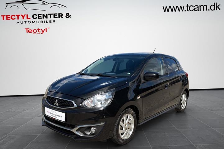 Sort Mitsubishi Space Star fra 2017