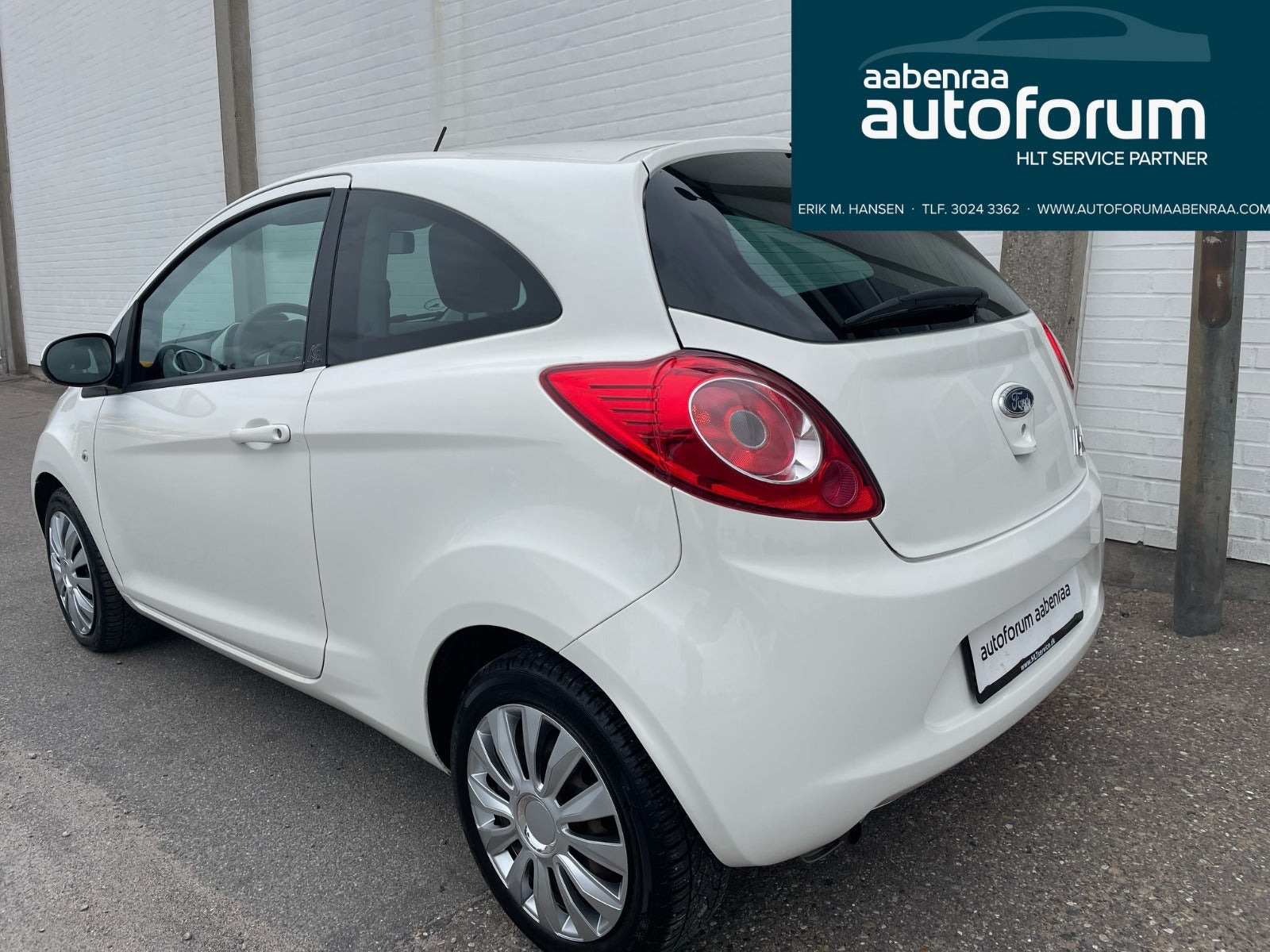 Hvid Ford Ka fra 2013