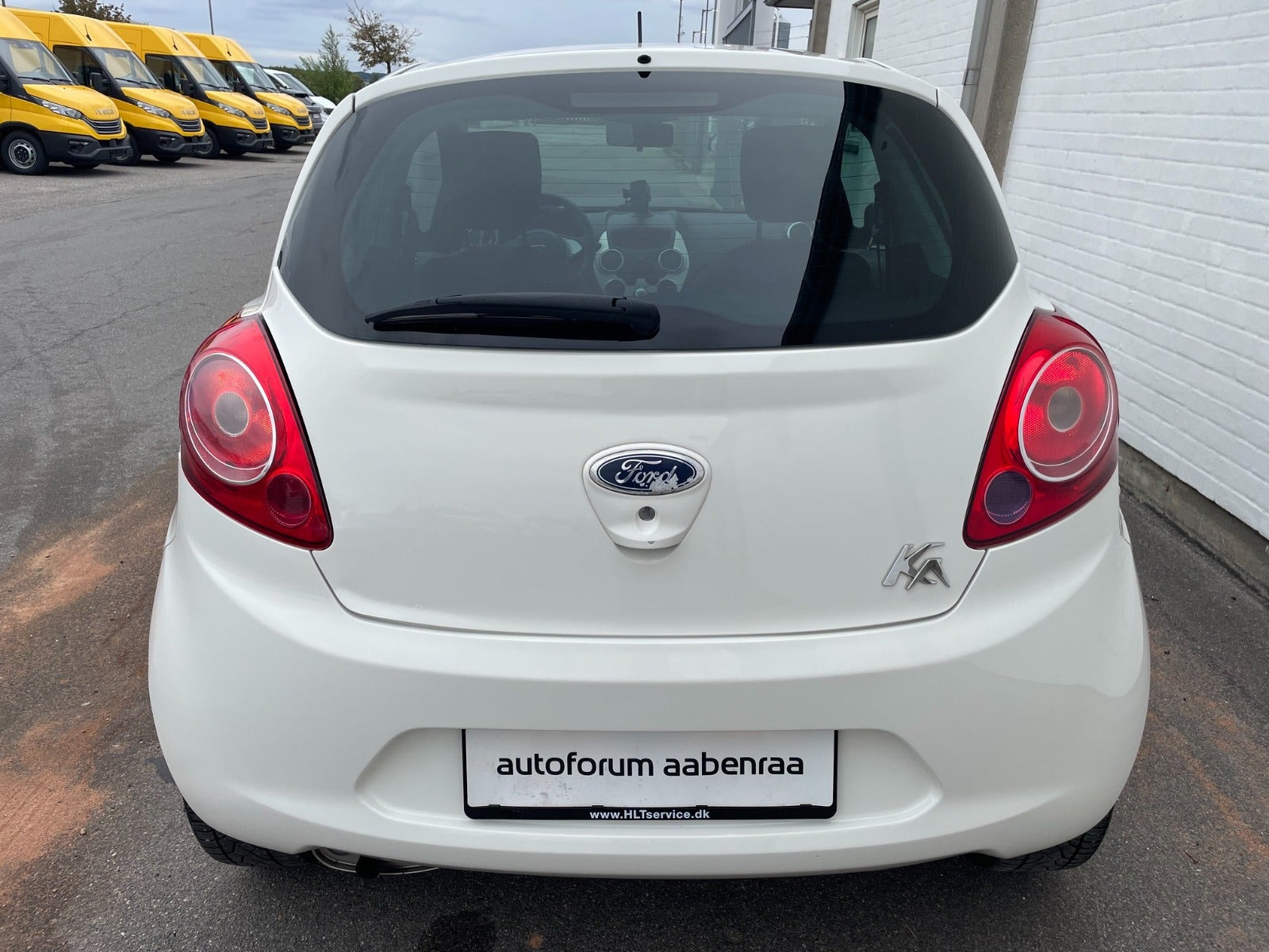 Hvid Ford Ka fra 2013