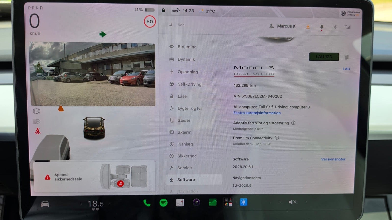 undefined Tesla Model 3 fra 2021