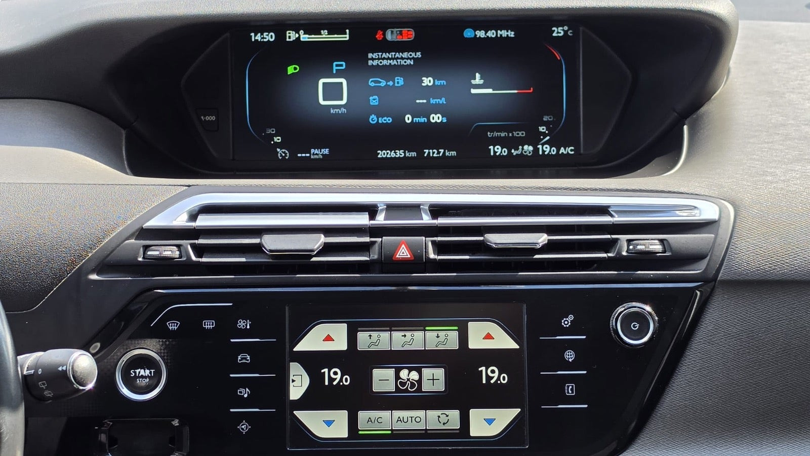 Sort Citroën Grand C4 Picasso fra 2016