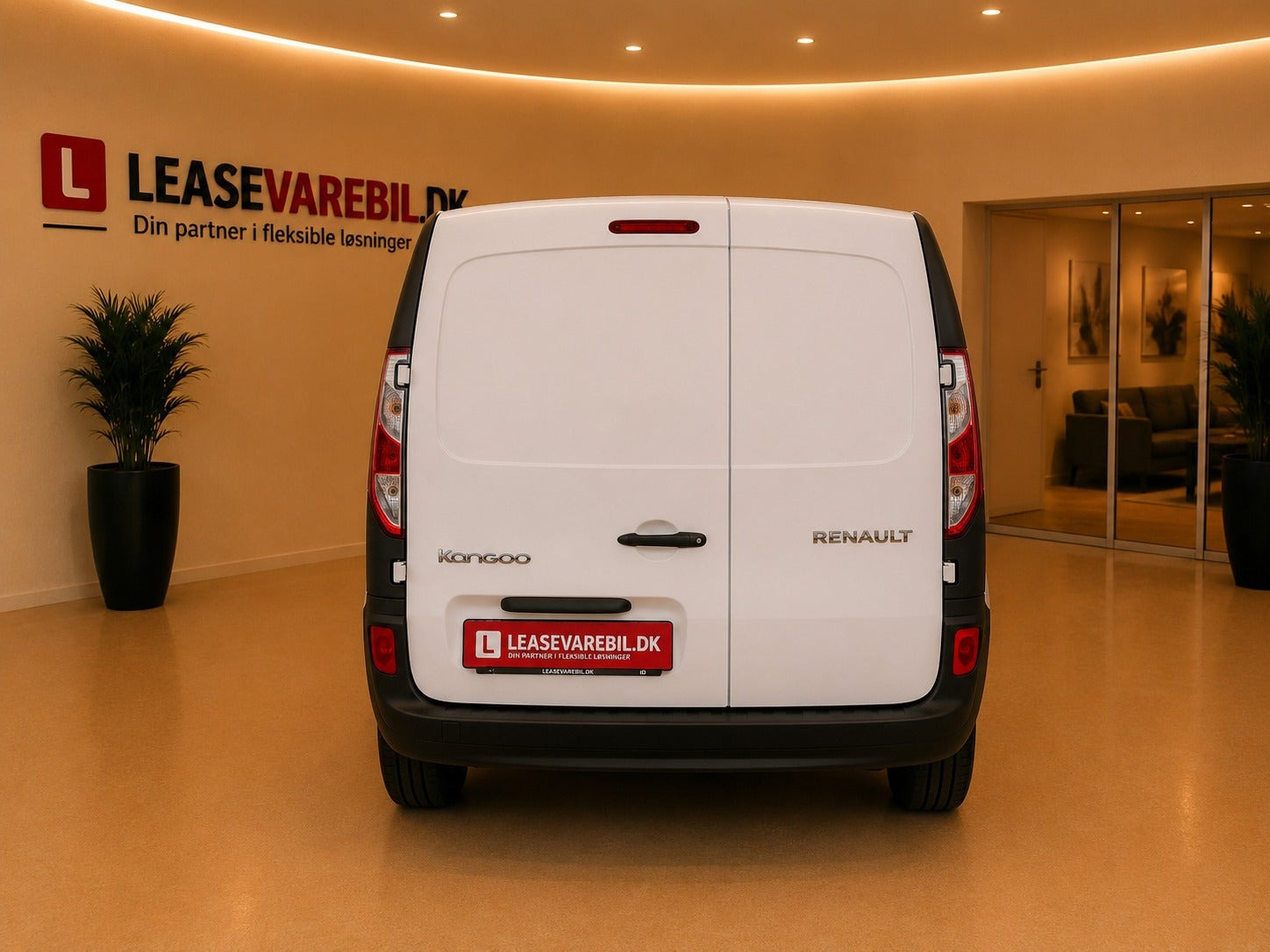 Hvid Renault Kangoo fra 2019