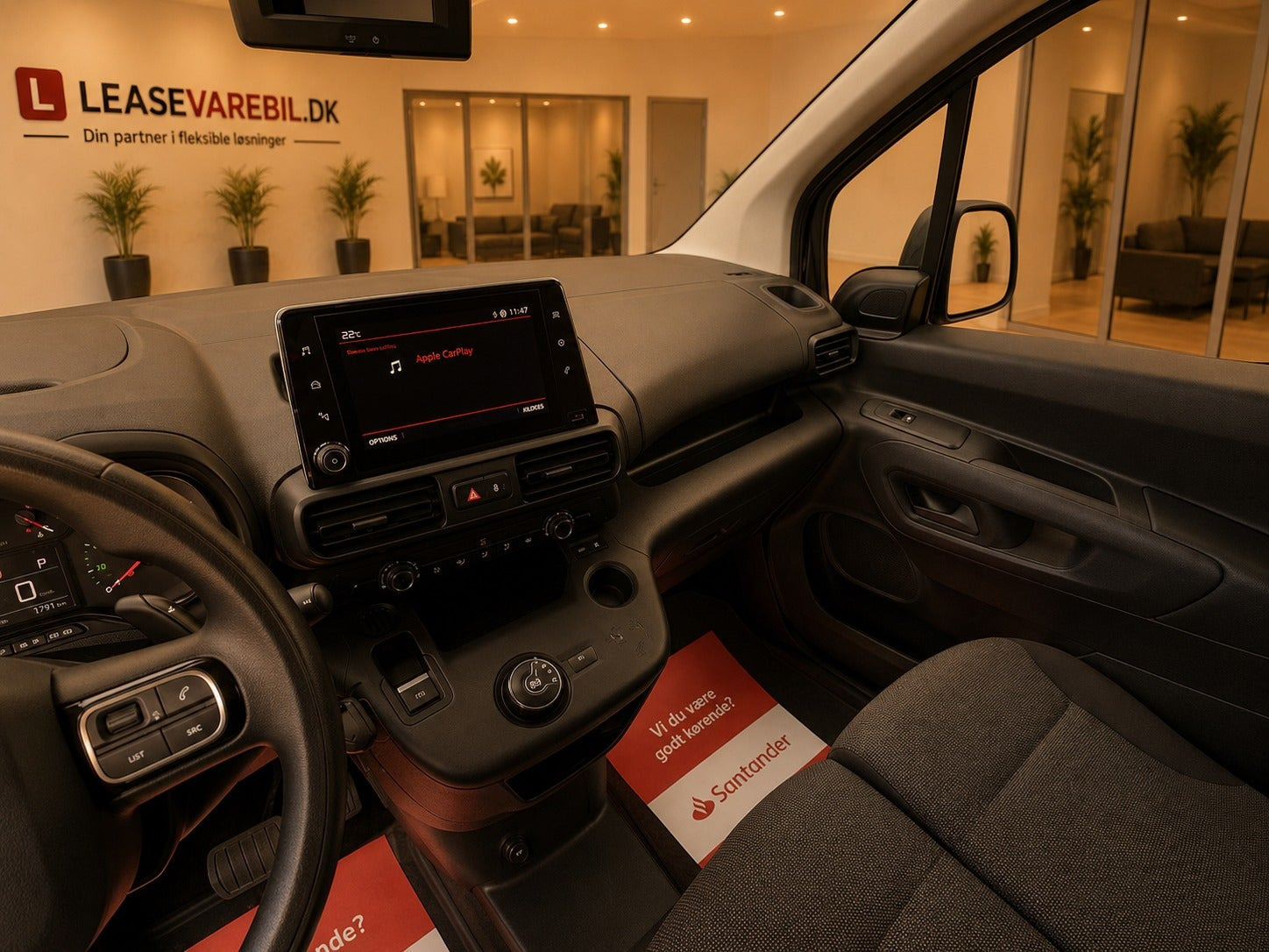 Sort Citroën Berlingo fra 2019