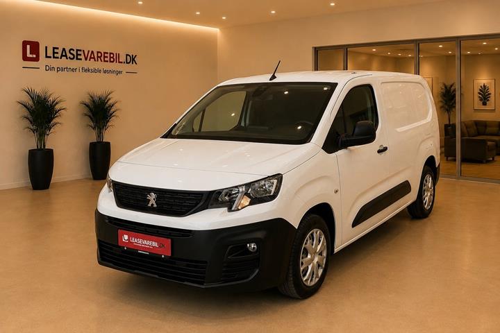 Hvid Peugeot Partner fra 2019