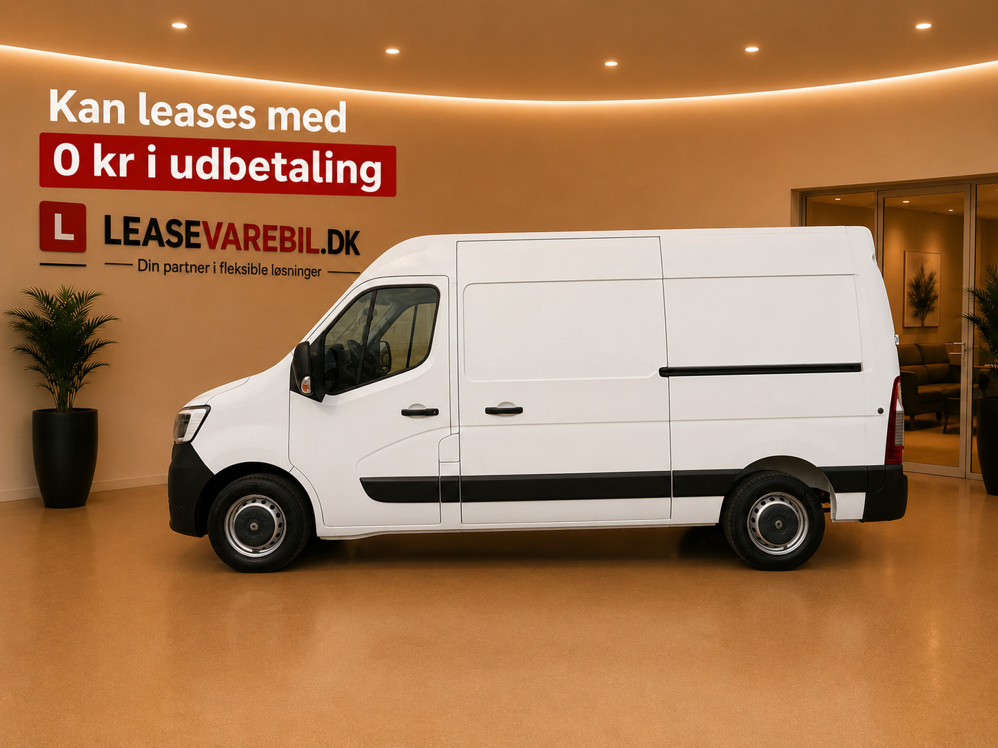 Hvid Renault Master IV T35 fra 2020