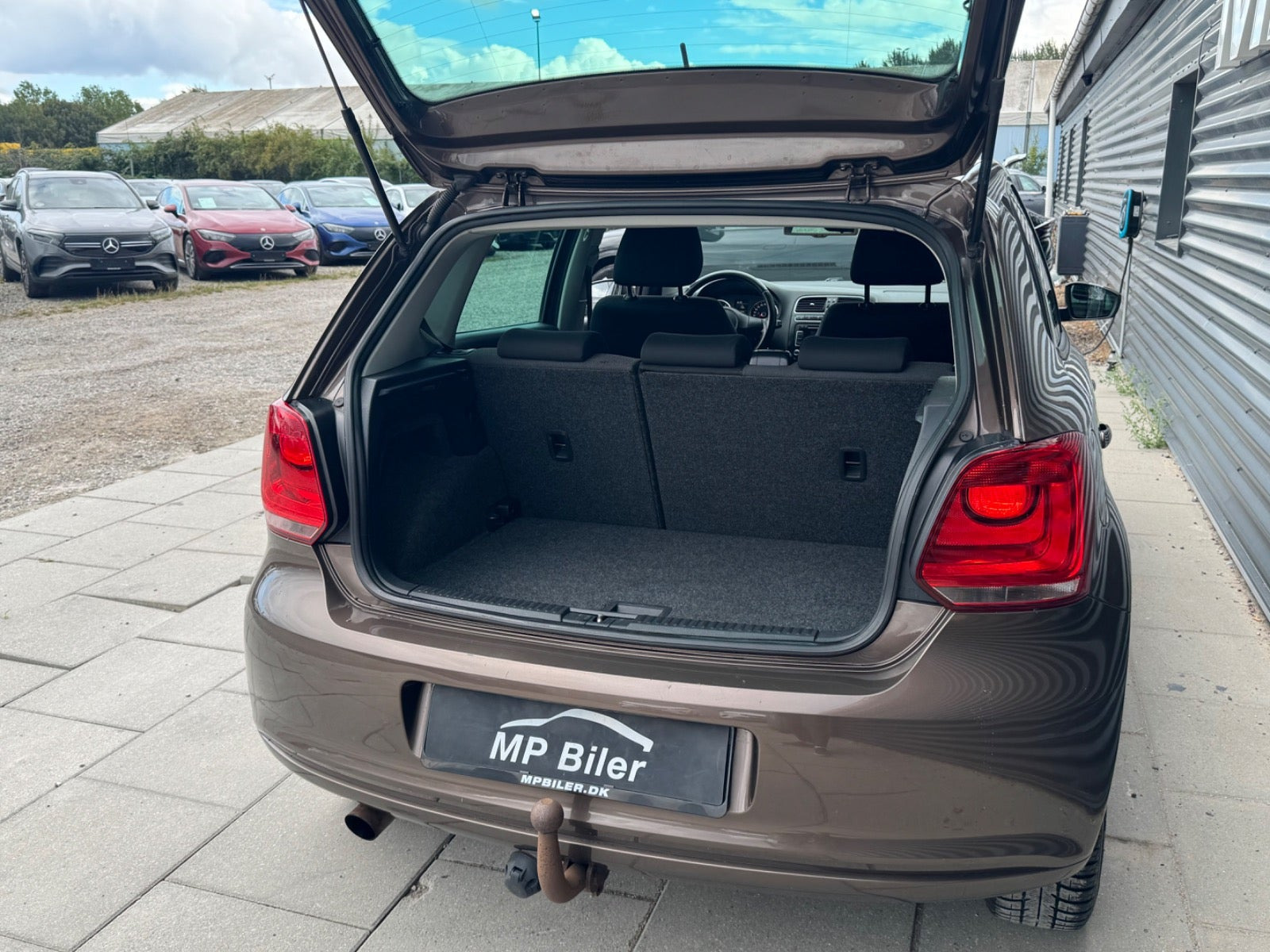 Brun VW Polo fra 2014