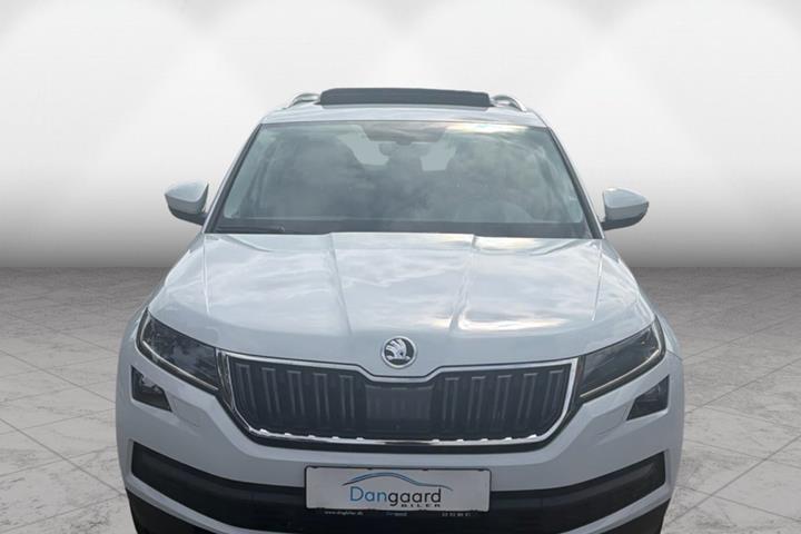 Hvid Skoda Kodiaq fra 2019