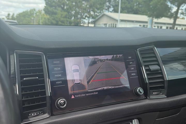 Hvid Skoda Kodiaq fra 2019