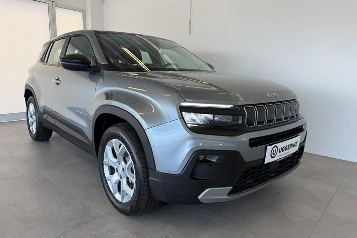 Grå Jeep Avenger fra 2025