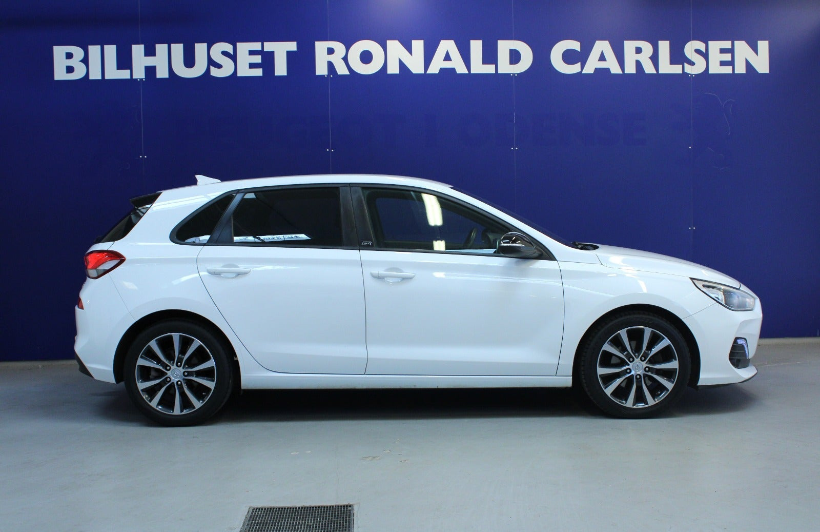Hvid Hyundai i30 fra 2018