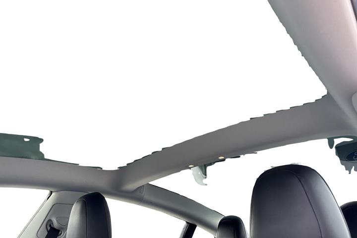 Hvid Tesla Model 3 fra 2020