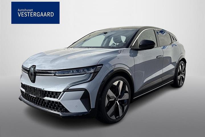 Grå Renault Megane E-Tech fra 2022 set udefra