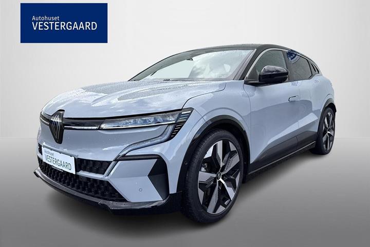 Grå Renault Megane E-Tech fra 2022 set udefra