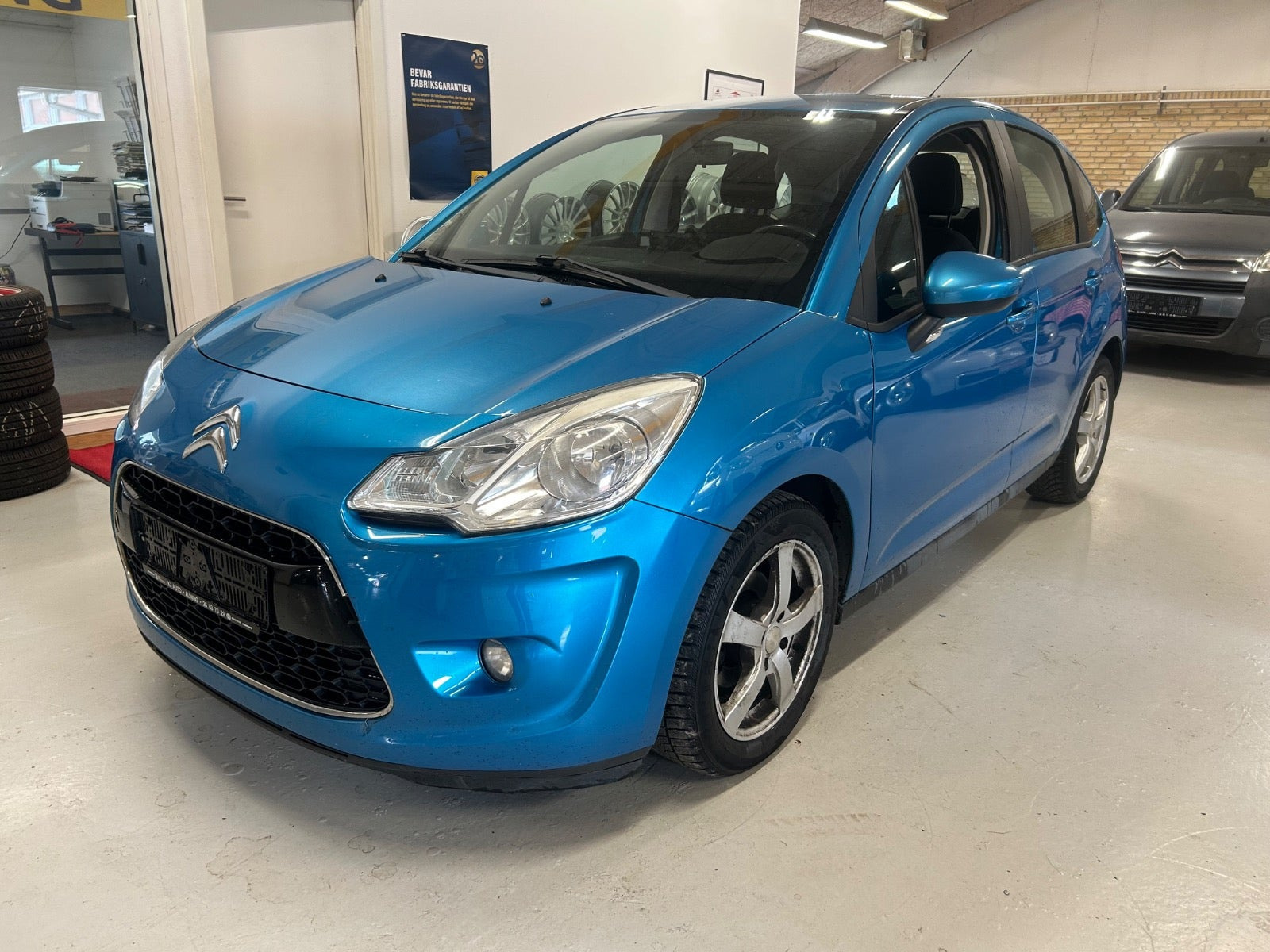 Turquoise Citroën C3 fra 2011