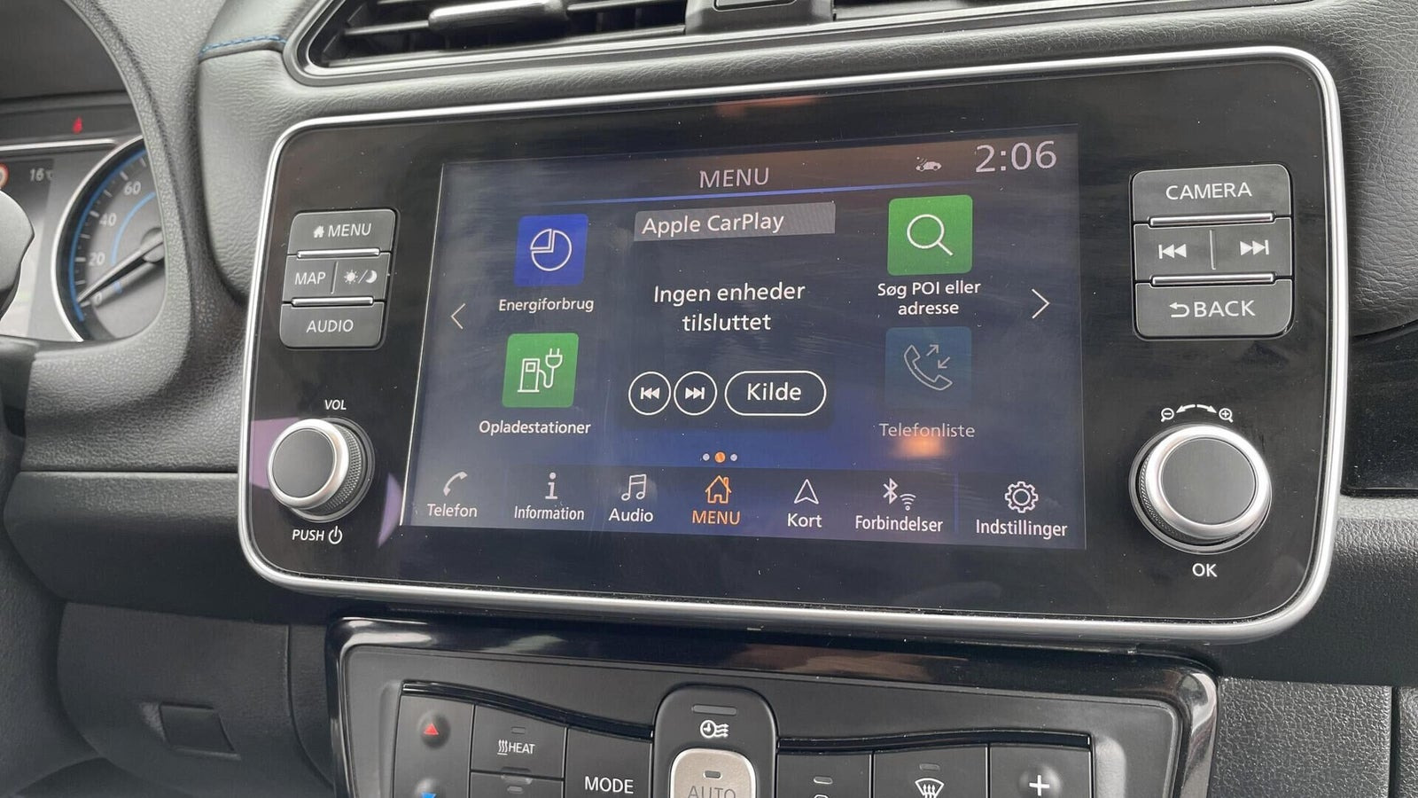 Sort Nissan Leaf fra 2022