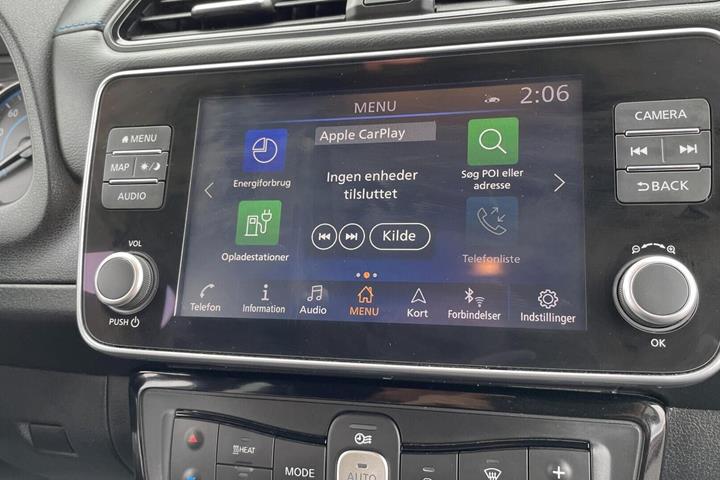 Sort Nissan Leaf fra 2022