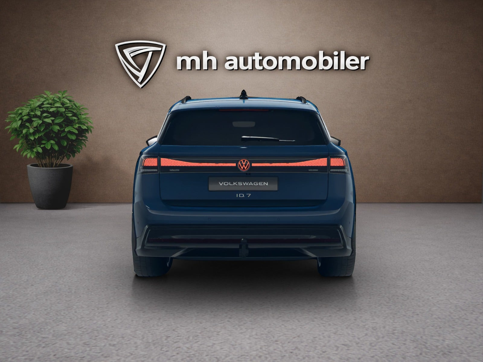 Blå VW ID.7 fra 2026