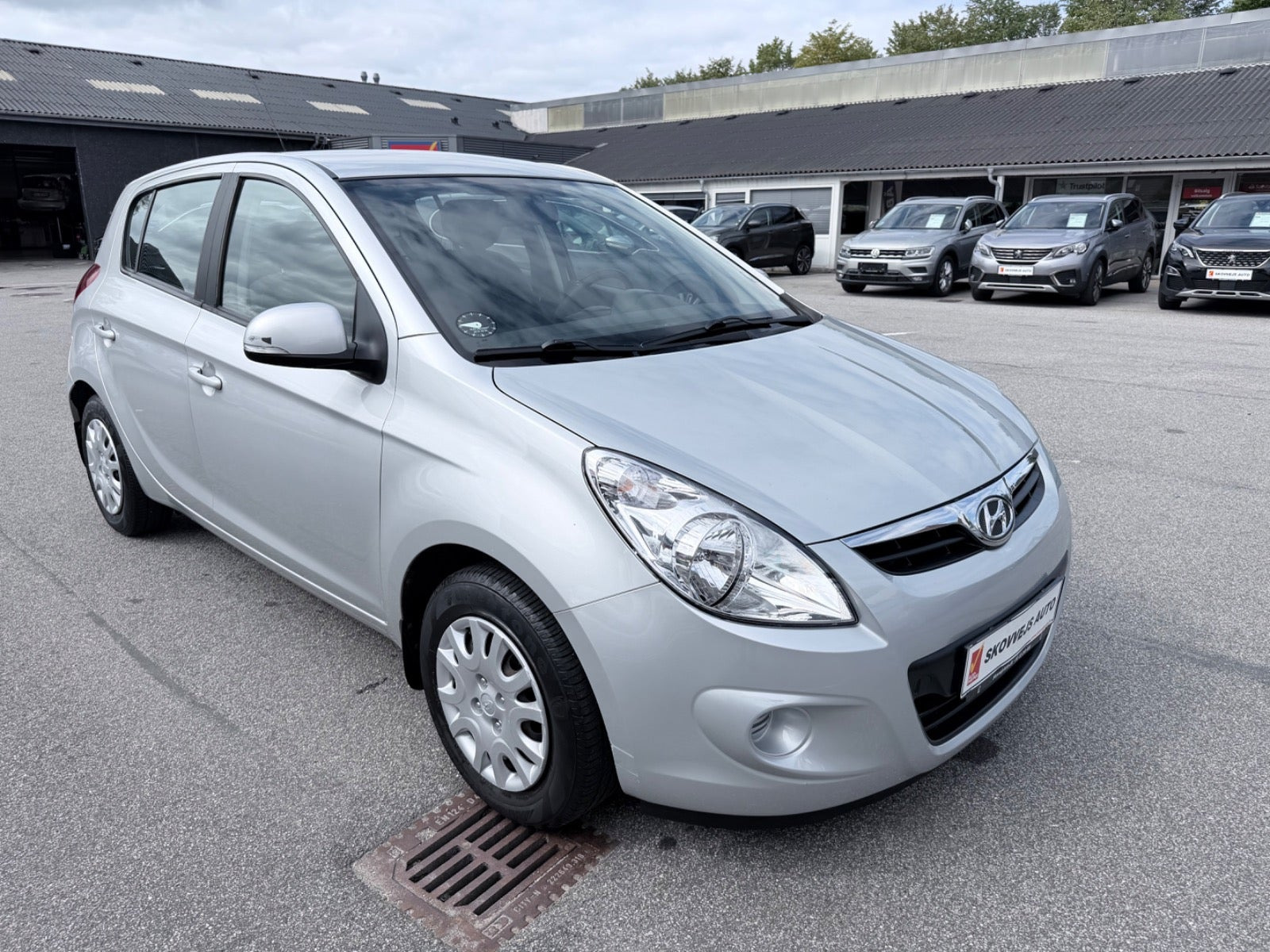 Sølv Hyundai i20 fra 2011