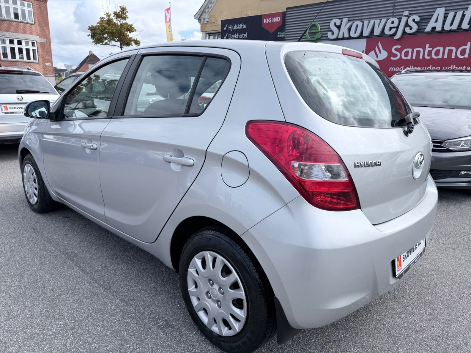 Sølv Hyundai i20 fra 2011