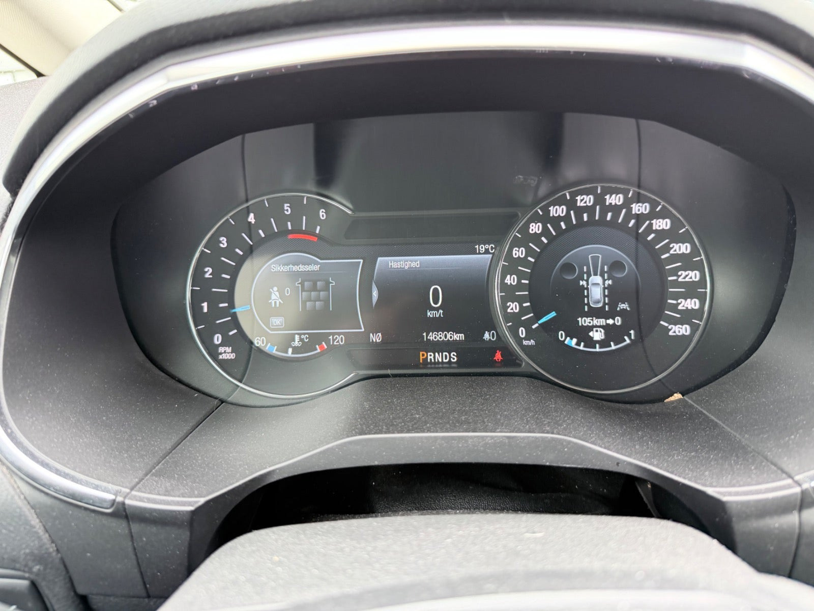 Blå Ford S-MAX fra 2020