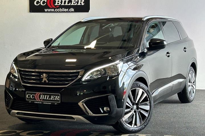 Sort Peugeot 5008 fra 2018