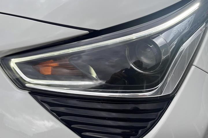 Hvid Toyota Aygo fra 2020
