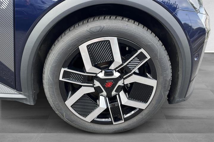 Blå Renault R5 fra 2025