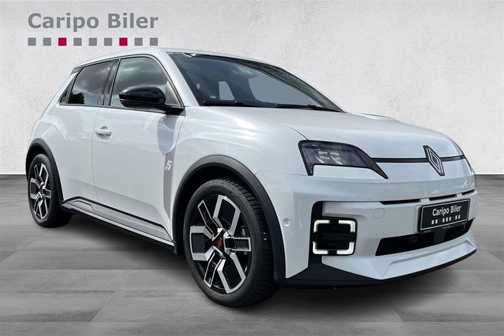 Hvid Renault R5 fra 2025