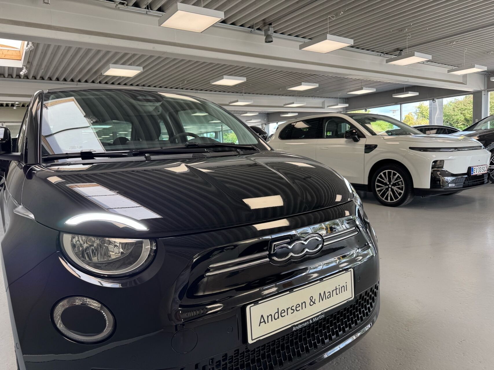 Sort Fiat 500e fra 2023