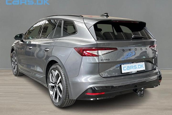 Grå Skoda Enyaq fra 2026
