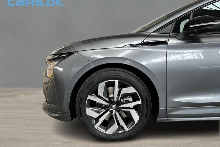 Grå Skoda Enyaq fra 2026