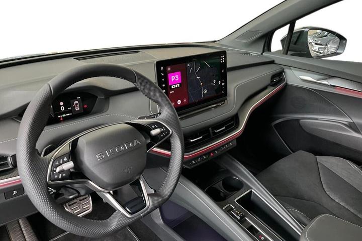 Sølv Skoda Enyaq fra 2026