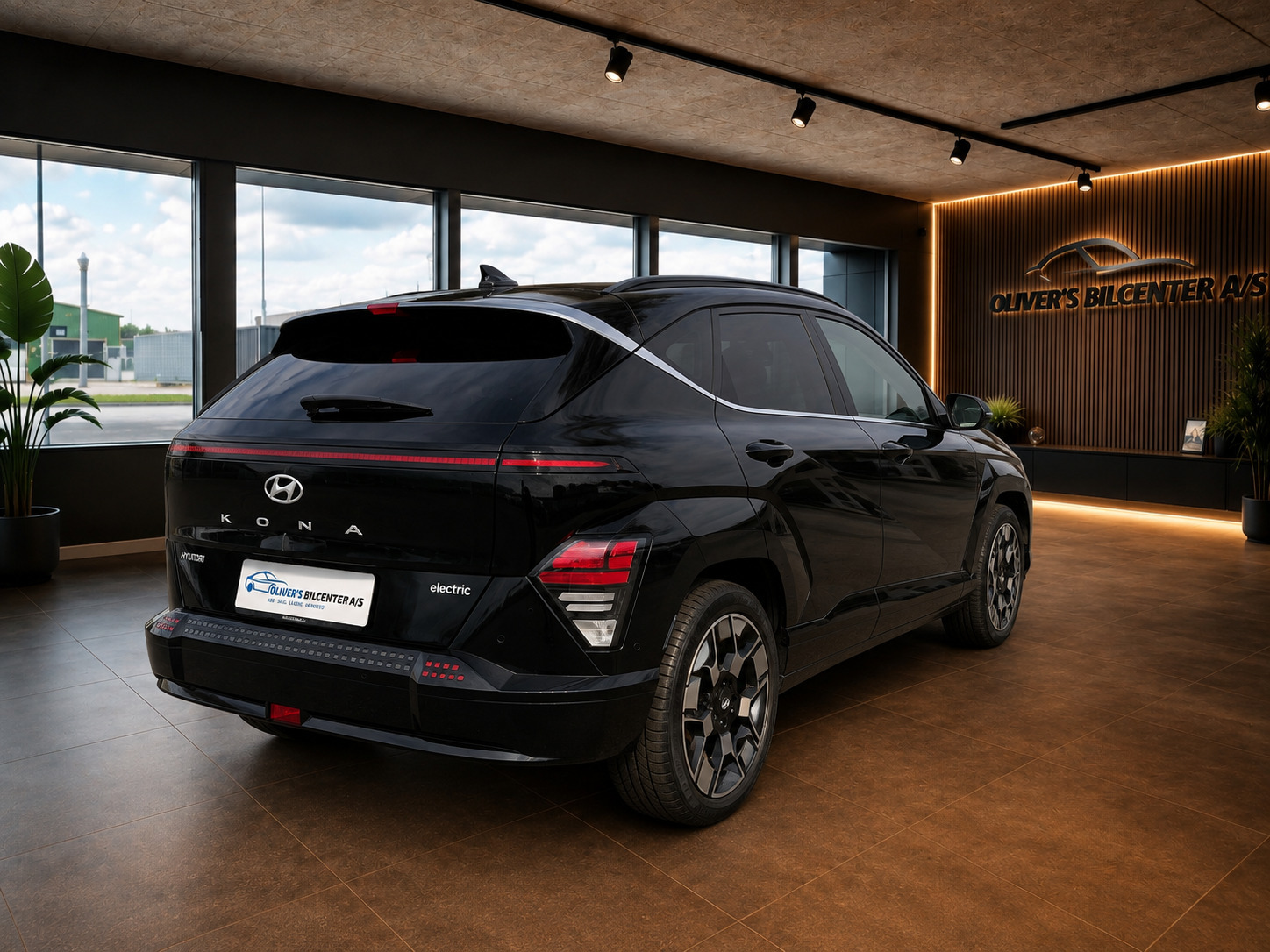 Sort Hyundai Kona fra 2024