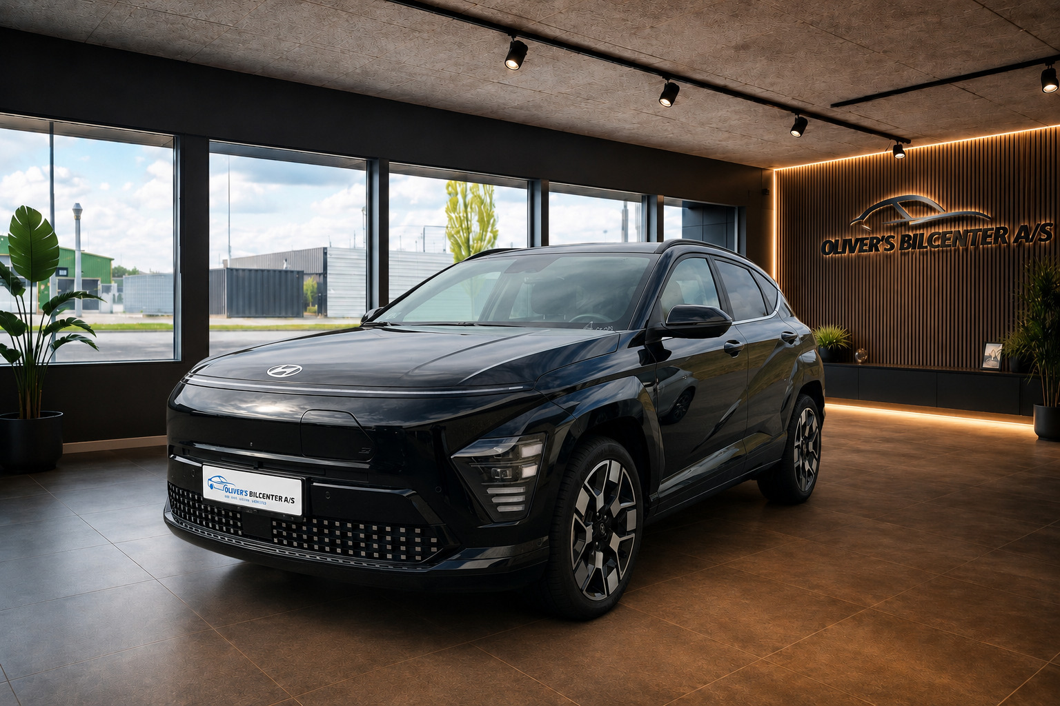 Sort Hyundai Kona fra 2024