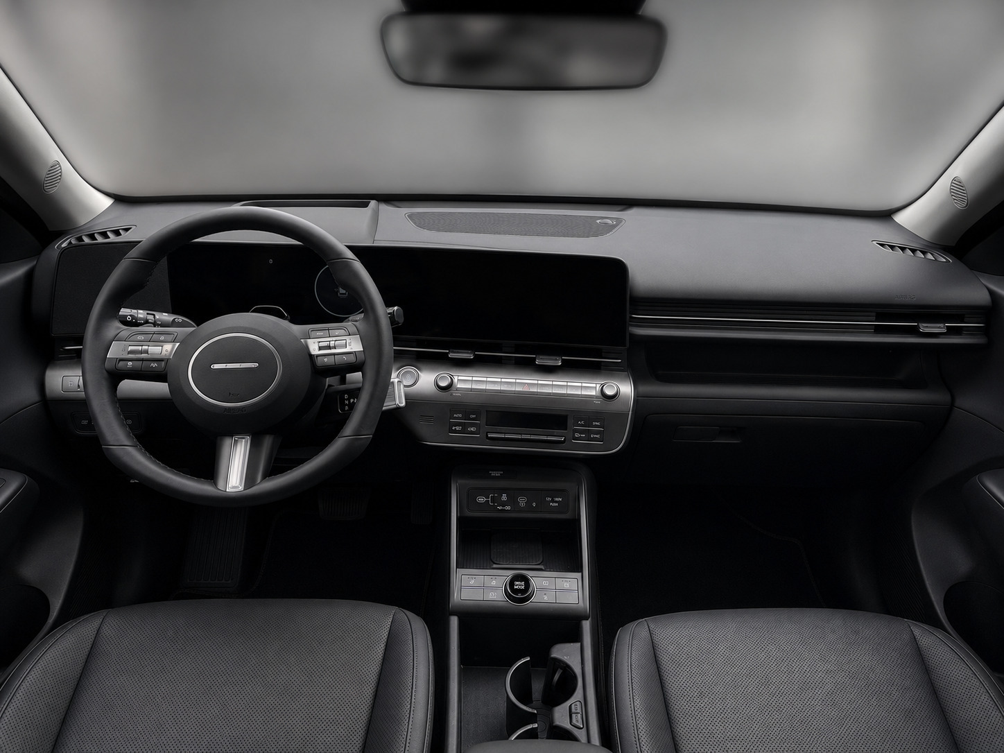 Sort Hyundai Kona fra 2024