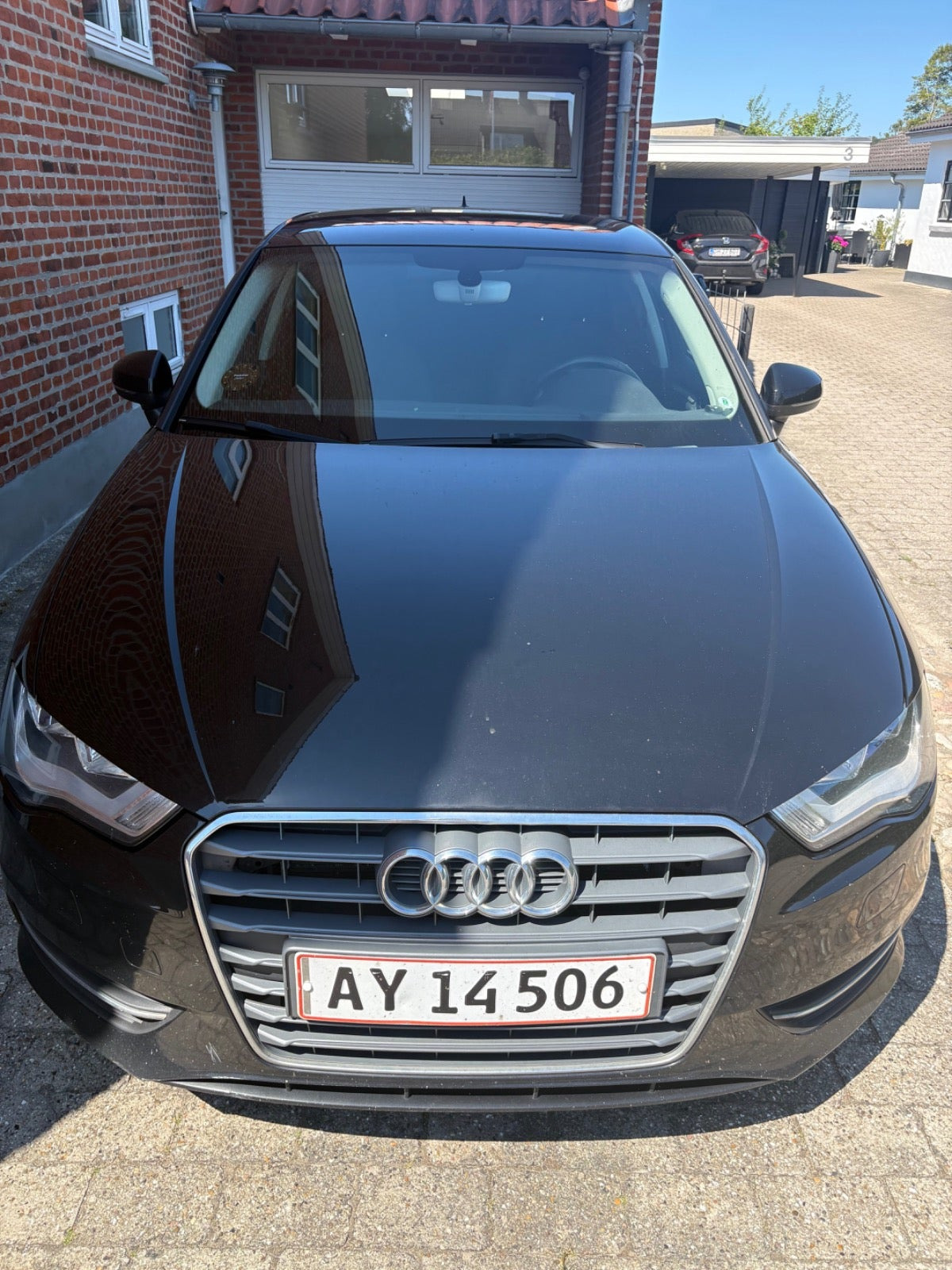 Sort Audi A3 fra 2016