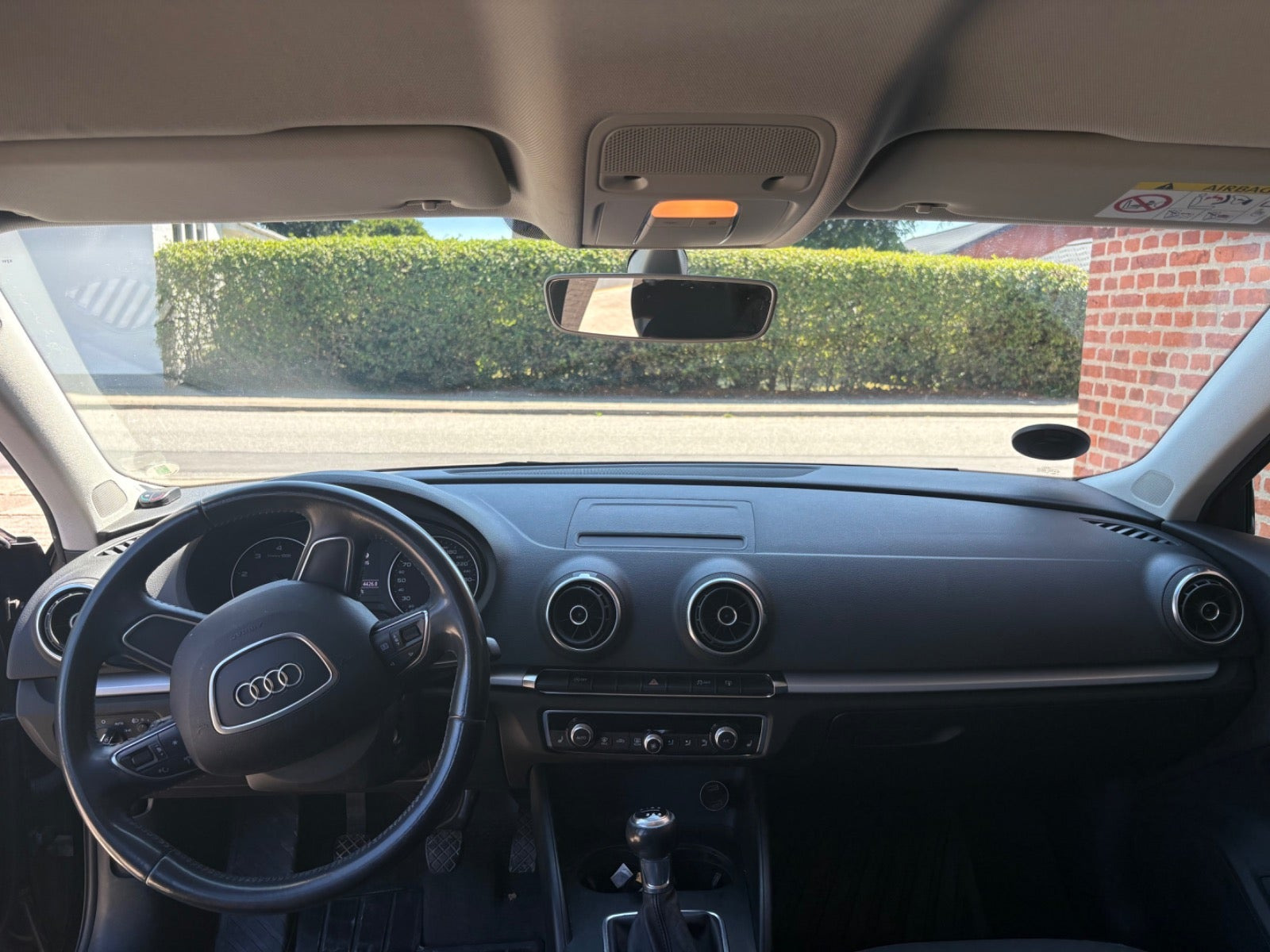 Sort Audi A3 fra 2016